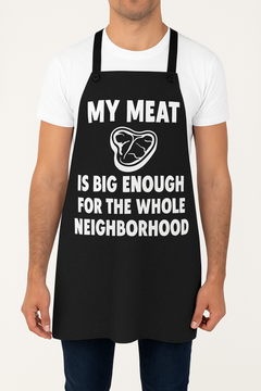 Personalized Apron – Funny, Custom, Holiday & Family Name Aprons | Upload Your Own Design