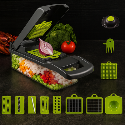 14-in-1 Multifunctional Veggie Mastery Chopper