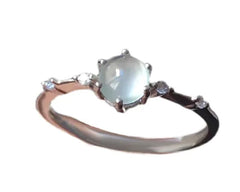 Elegant Chalcedony Opal Ring