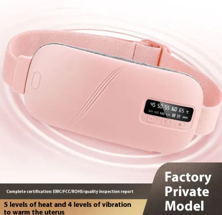 Abdominal Heat & Vibe Relief Belt