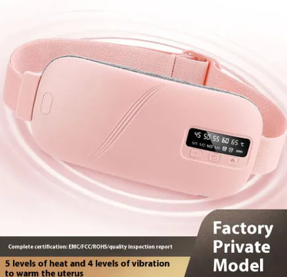 Abdominal Heat & Vibe Relief Belt