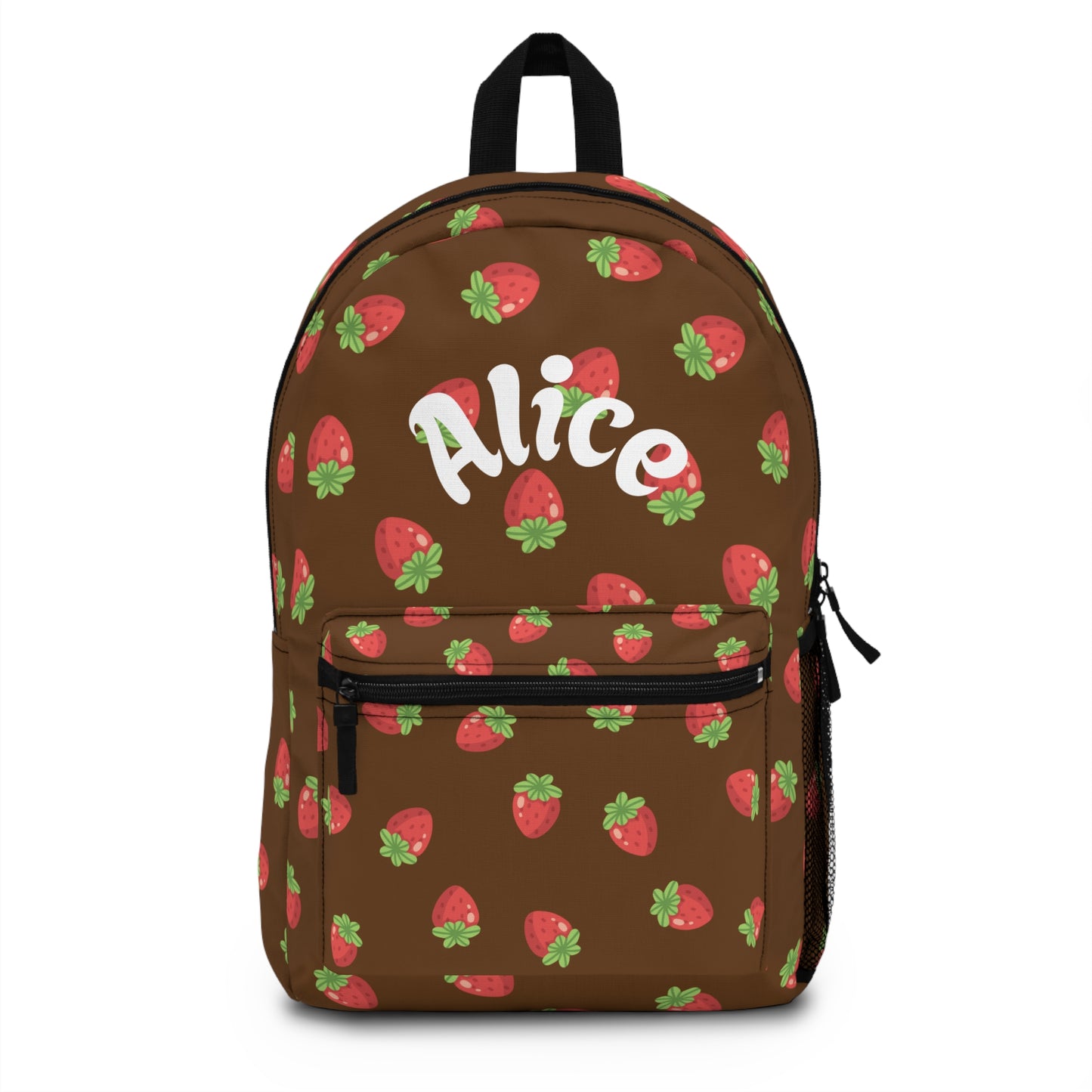 Cute Strawberry Pattern Backpack – Personalized Just for You