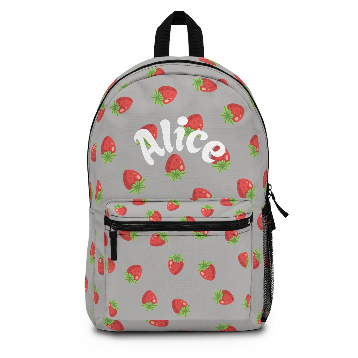 Cute Strawberry Pattern Backpack – Personalized Just for You