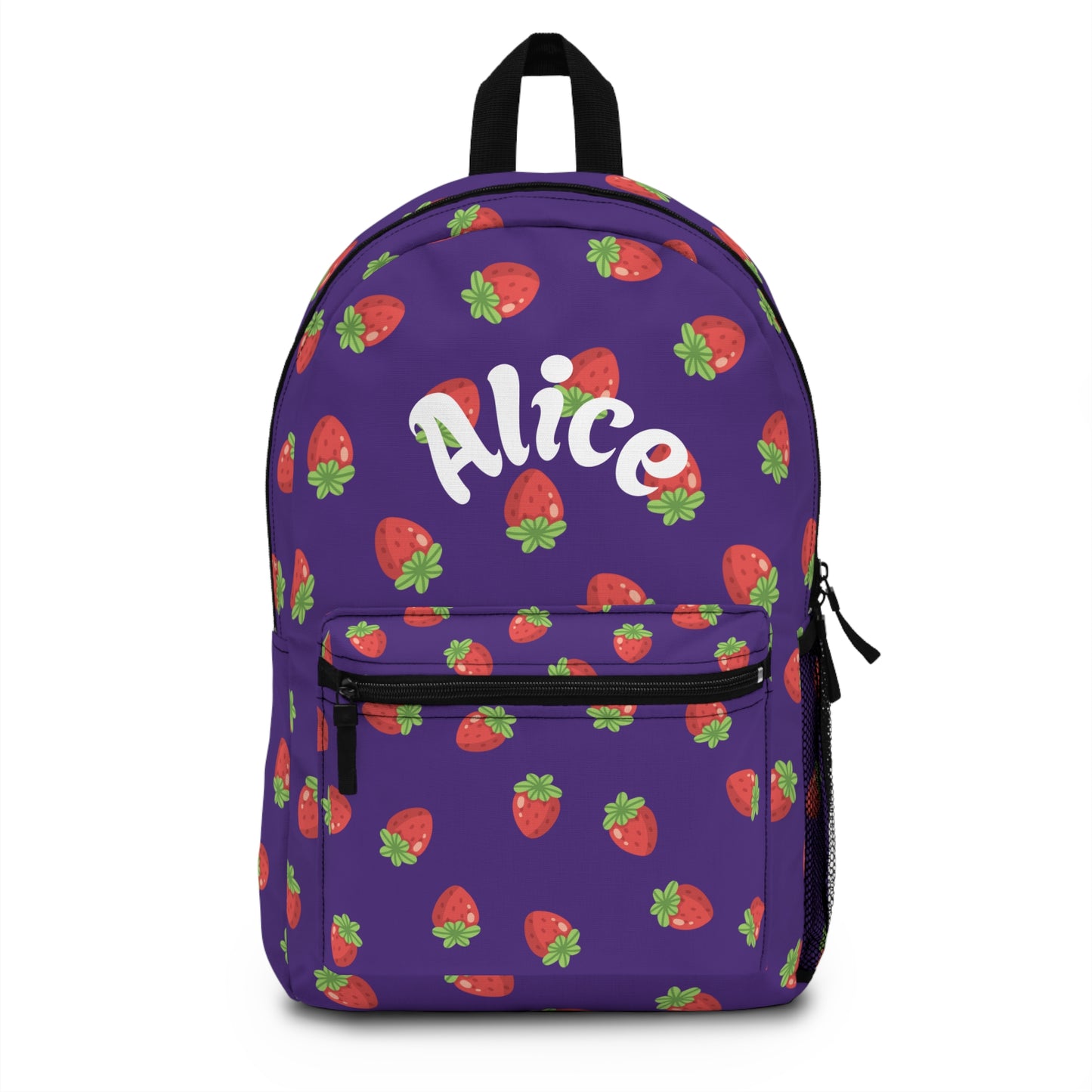 Cute Strawberry Pattern Backpack – Personalized Just for You