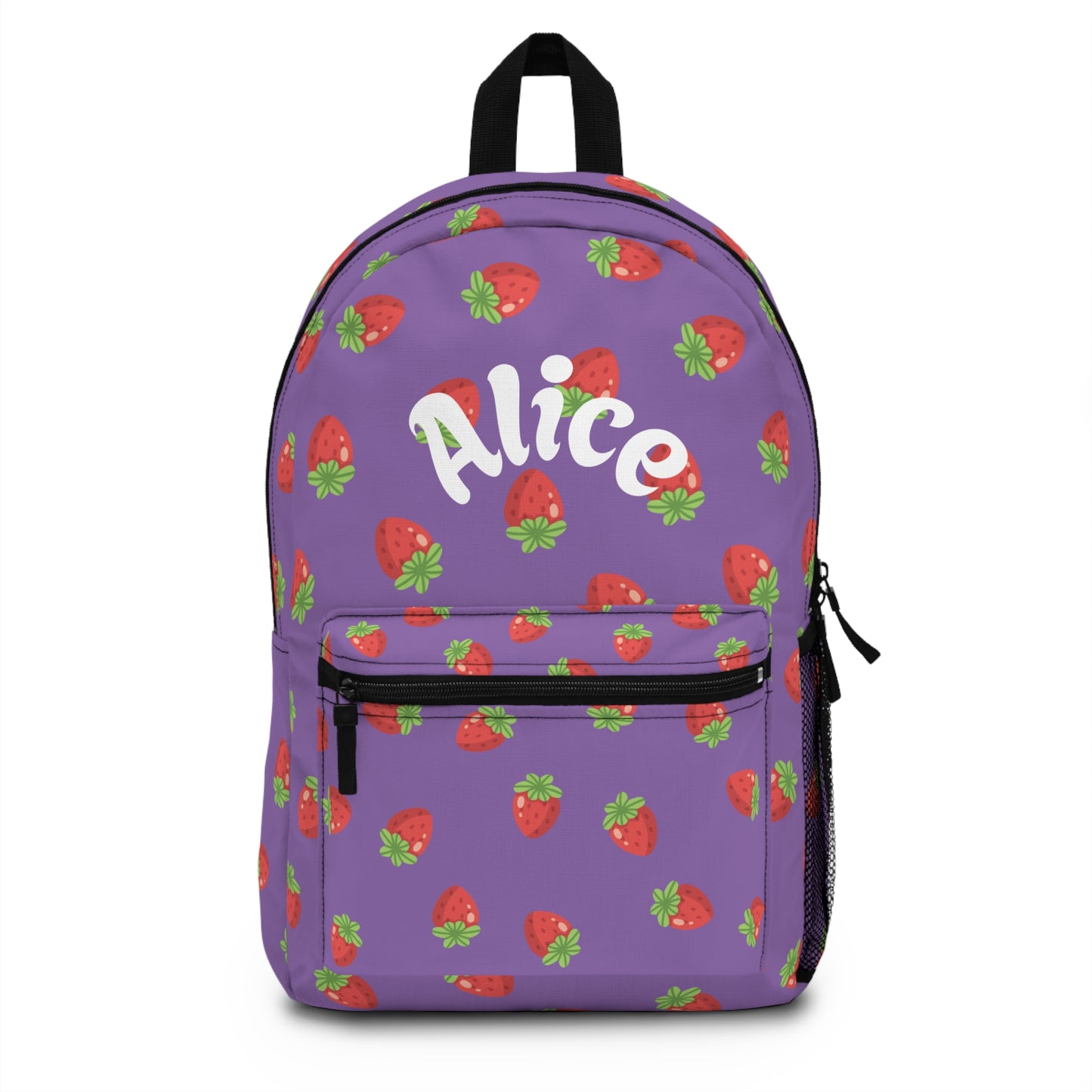 Cute Strawberry Pattern Backpack – Personalized Just for You