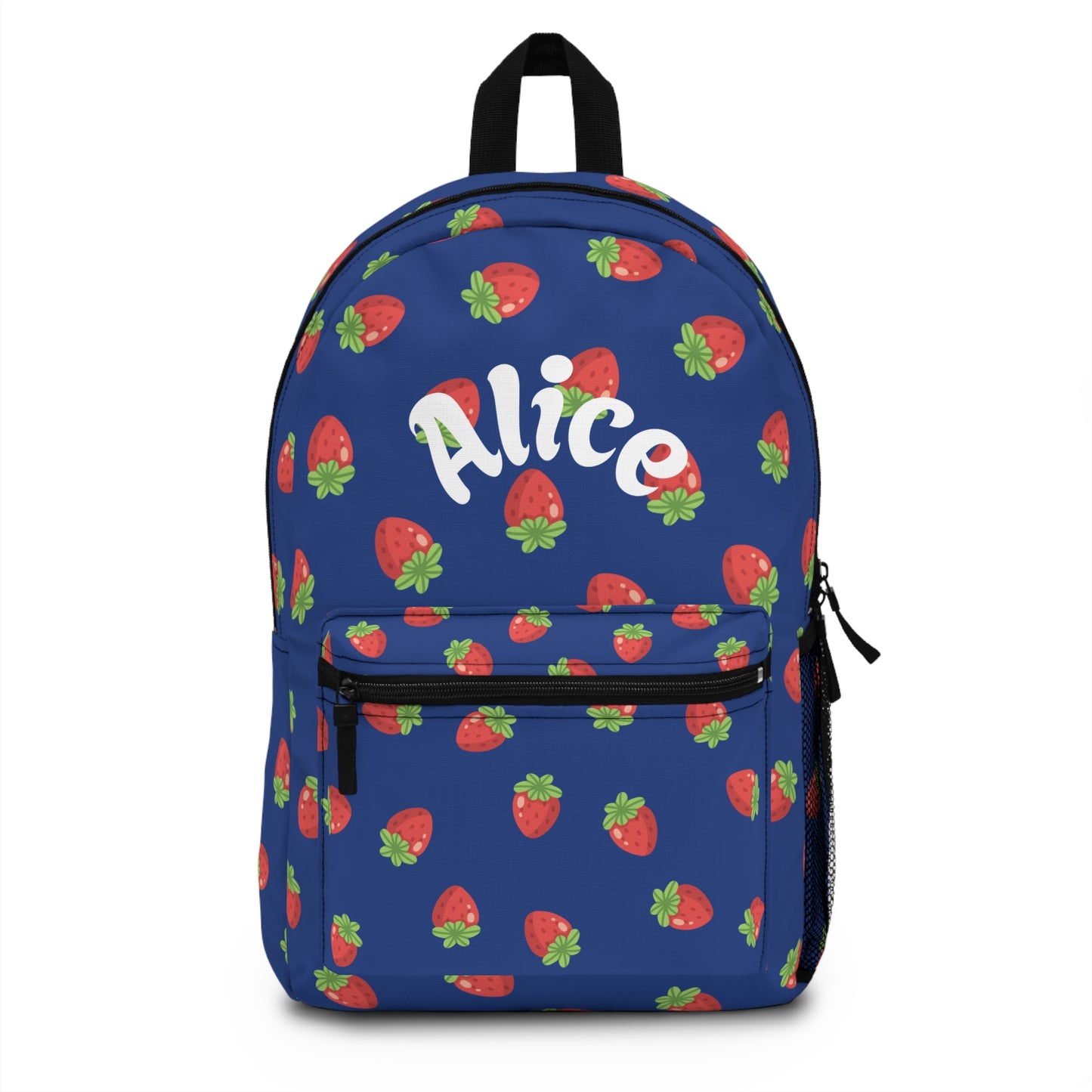 Cute Strawberry Pattern Backpack – Personalized Just for You