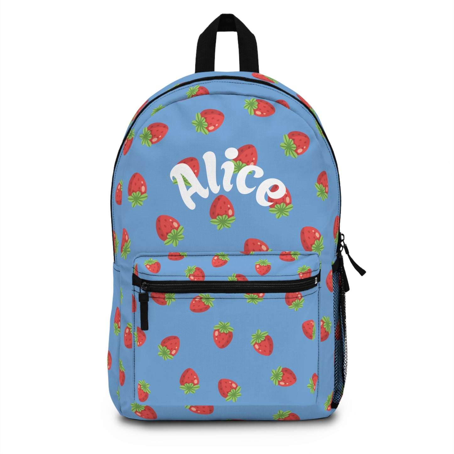 Cute Strawberry Pattern Backpack – Personalized Just for You