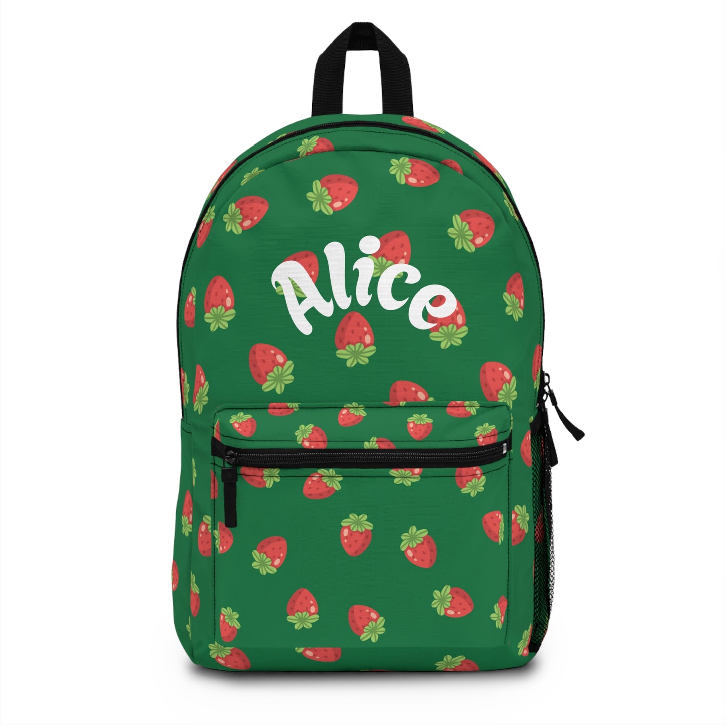 Cute Strawberry Pattern Backpack – Personalized Just for You