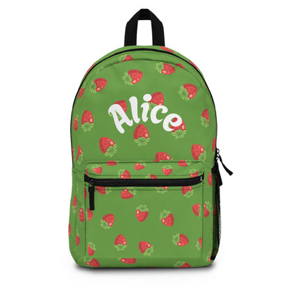 Cute Strawberry Pattern Backpack – Personalized Just for You