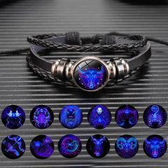 Astro Charm Braided Bracelet Unisex