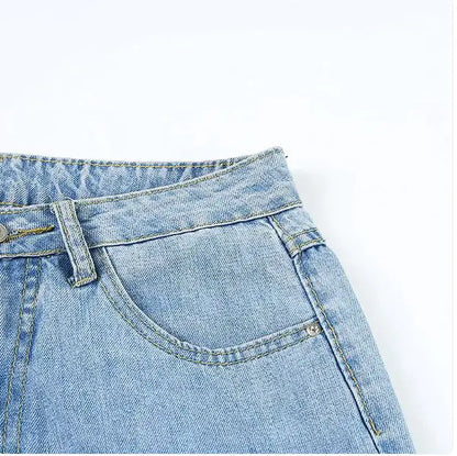 Ladies' High-Rise Flared Denim Jeans