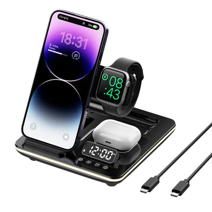 5-in-1 Smart Wireless Travel Charger