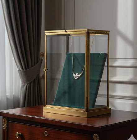 Seraphic Charm Necklace – Elegant Minimalist Jewelry for Her