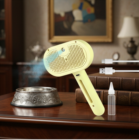 3-in-1 Pet Grooming Mist Comb
