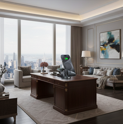 3-in-1 Foldable MagSafe Charger with Night Light