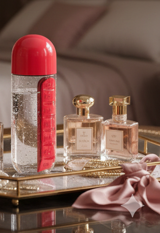 Dual Pill Bottle & Hydration Cup - 600ml