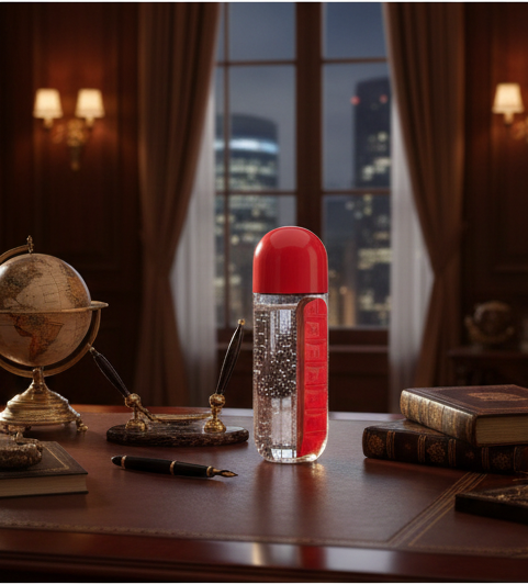 Dual Pill Bottle & Hydration Cup - 600ml