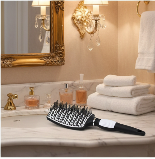 Smooth Glide Detangling Scalp-Massage Comb