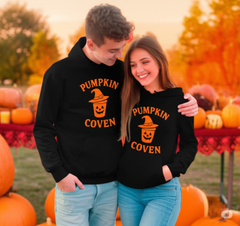 🎃Pumpkin Coven Hoodie – Halloween Fall Pullover Sweatshirt