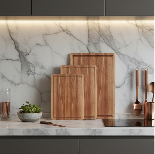 Acacia Trio Cutting Board Set