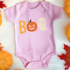 BOO Baby Bodysuit – Cute Halloween Ghost & Pumpkin for Infants & Toddlers