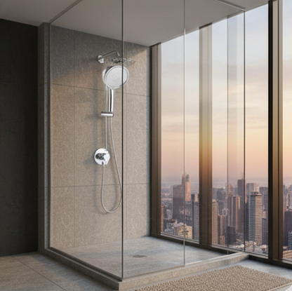 Eco-Friendly 3-Speed Anion Shower Head with Water-Saving Filtration