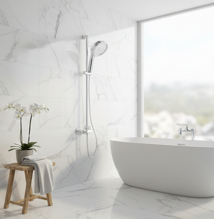 Eco-Friendly 3-Speed Anion Shower Head with Water-Saving Filtration