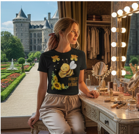 Honey Bee Mine Cute Bee Valentine’s T-Shirt – Romantic Honey Bee Love Shirt