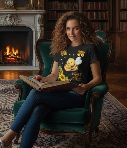 Honey Bee Mine Cute Bee Valentine’s T-Shirt – Romantic Honey Bee Love Shirt