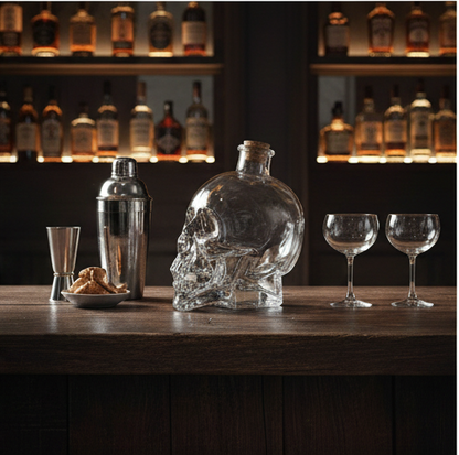 Crystal Skull Shot Glass - Bar Drinking Tools
