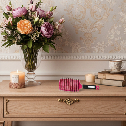 CurlyStyle Brush Comb - Colorful Multifunction Tool