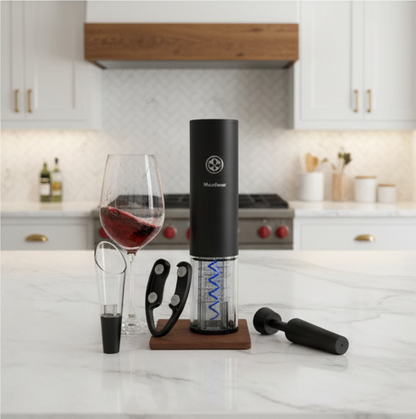 Marchpower Cordless Electric Wine Opener Kit with Accessories