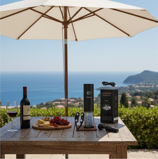 Marchpower Cordless Electric Wine Opener Kit with Accessories