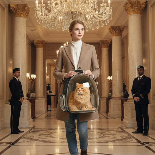 Clear View Cat Backpack