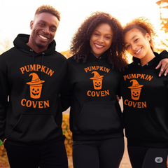 🎃Pumpkin Coven Hoodie – Halloween Fall Pullover Sweatshirt