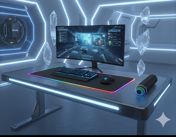 RGB LED Gaming Mouse Pad