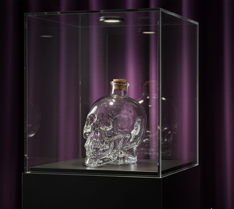 Crystal Skull Shot Glass - Bar Drinking Tools