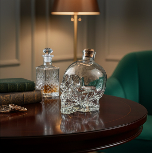 Crystal Skull Shot Glass - Bar Drinking Tools