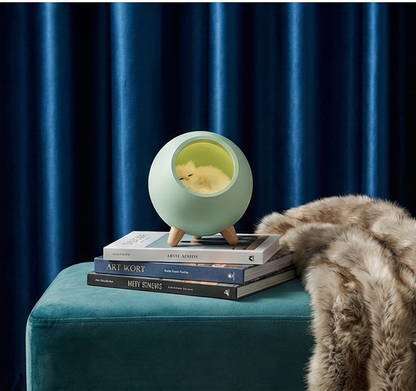 USB-Powered Kitten Lamp