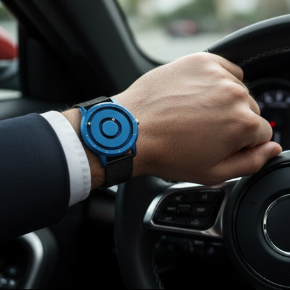 Sleek Touch Magnetic Ball Watch