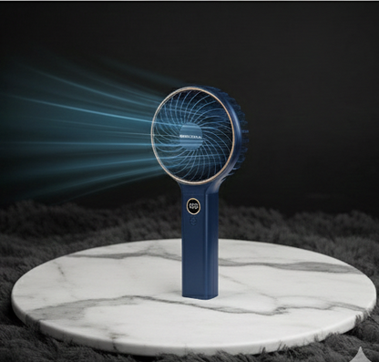 QuietBreeze 5000mAh Portable Desk Fan