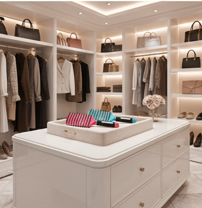 CurlyStyle Brush Comb - Colorful Multifunction Tool