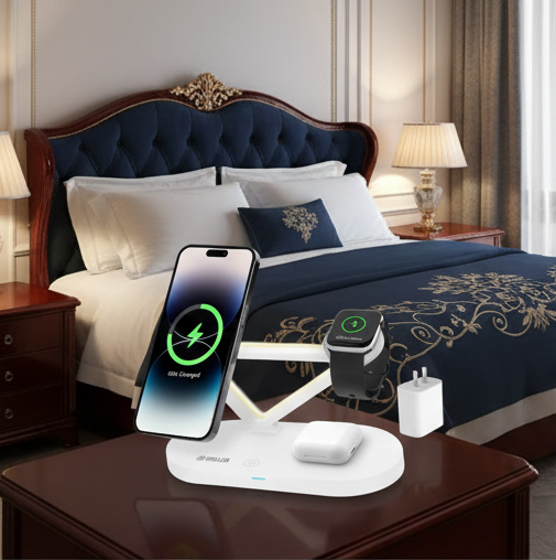 MAGNIPOWER 5-in-1 Multi-Device Charging Hub with Night Light