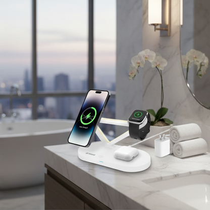 MAGNIPOWER 5-in-1 Multi-Device Charging Hub with Night Light