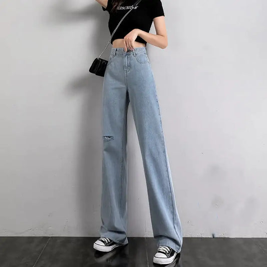 Women's Chic Summer Wide-Leg Jeans