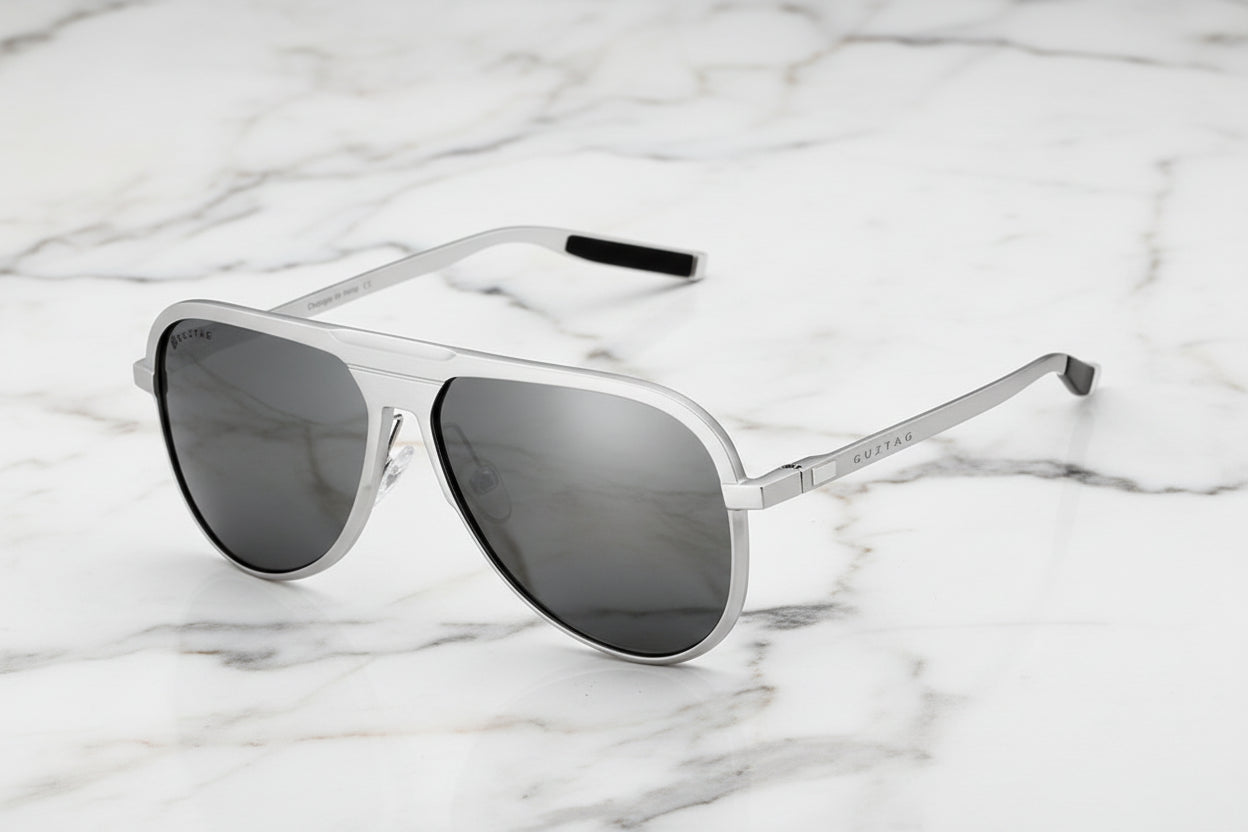 Men's UV380 Crystal Lens Sunglasses