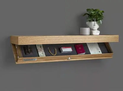 Hidden Compartment Wall Shelf
