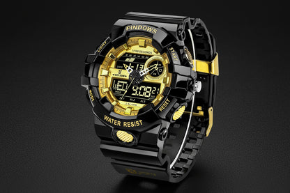 GoldVista Multi-Function Men's Watch
