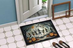 Dancing Skeletons Halloween Doormat – Spooky Non-Slip Indoor & Outdoor Rug
