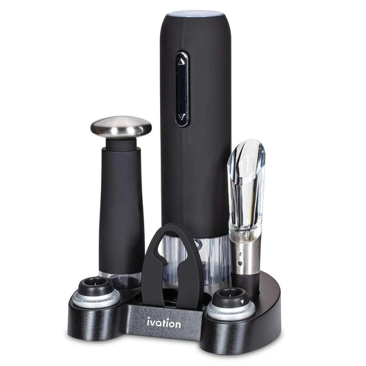 Ivation Complete Wine Opener & Preservation Set